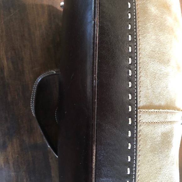 Coach Suede Handbag - Picture 6 of 15